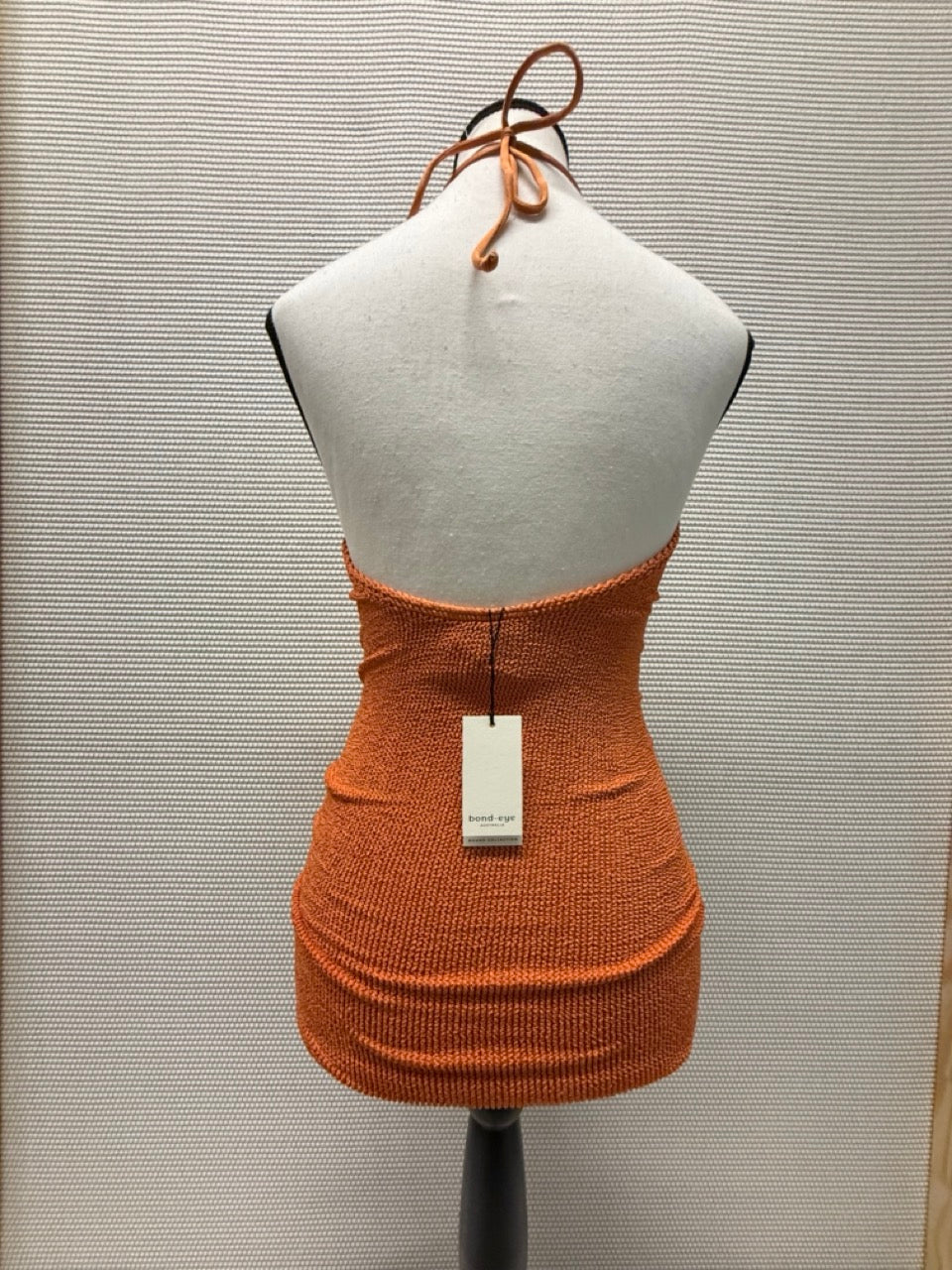 Bond-Eye "Imogen” Dress in Burnt Orange— New with Tags. Resort retail $220.00