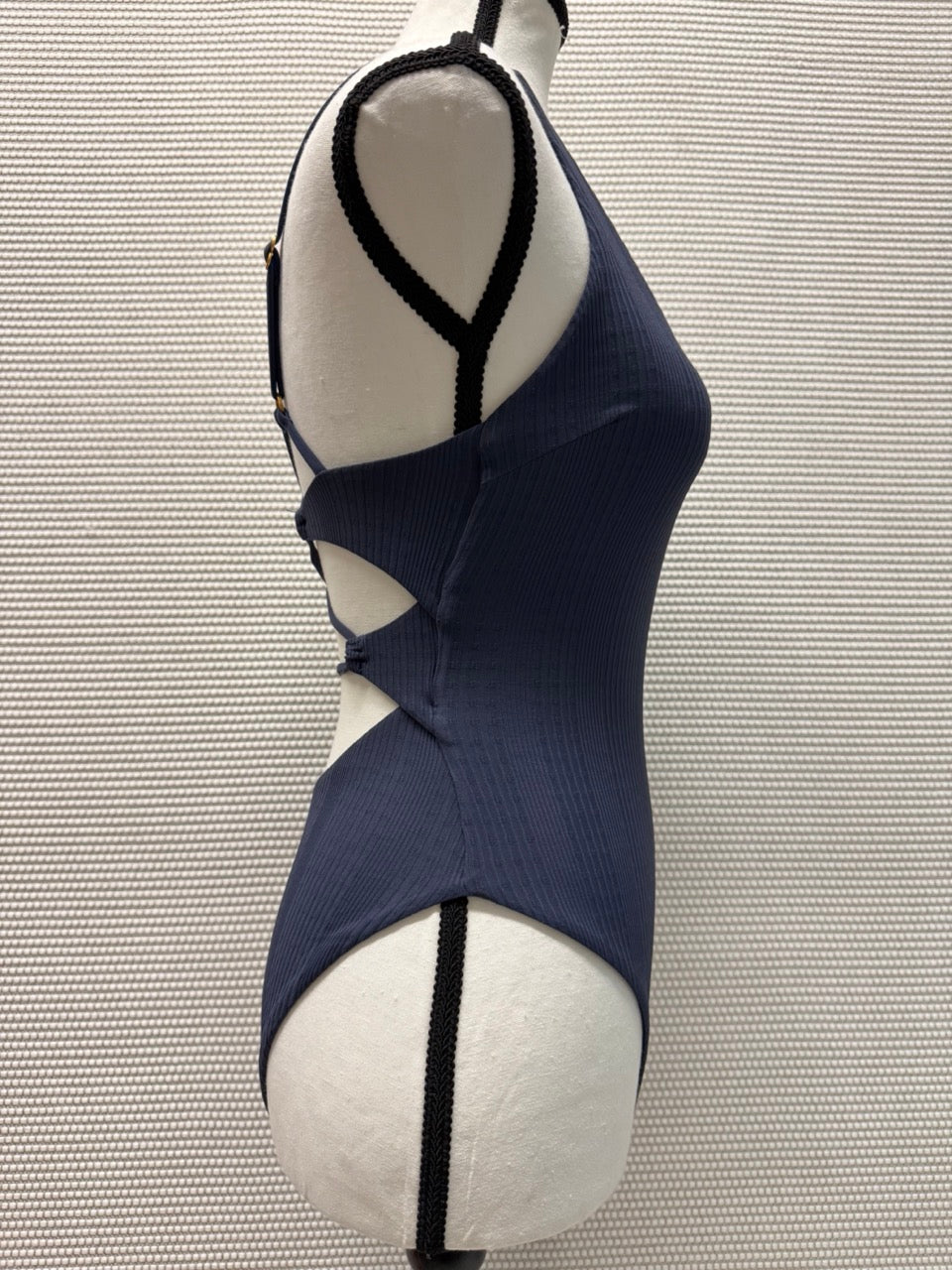 L*Space "Gianna" One-Piece in Slate Grey— New with Tags. Resort retail $194.00
