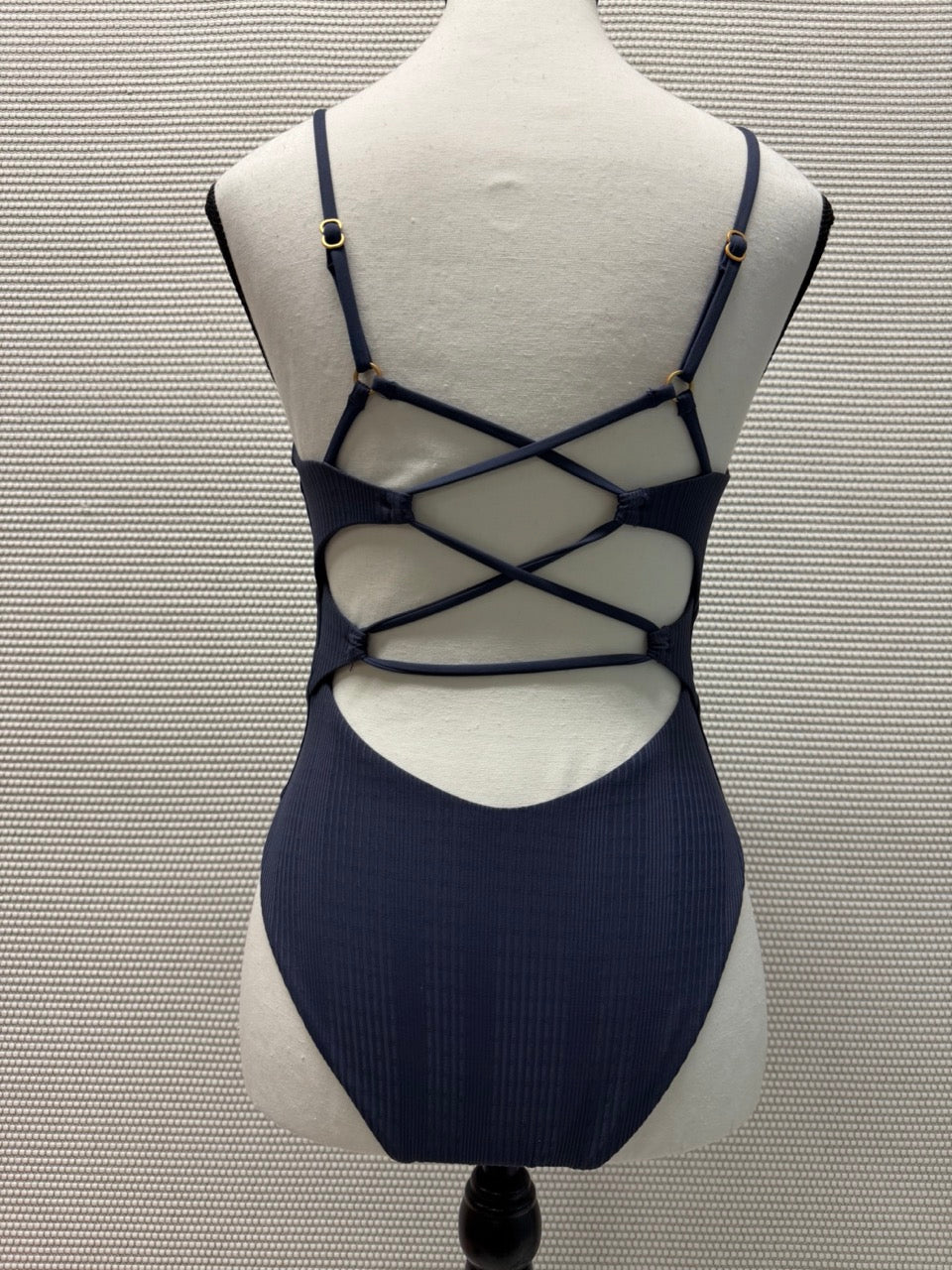 L*Space "Gianna" One-Piece in Slate Grey— New with Tags. Resort retail $194.00