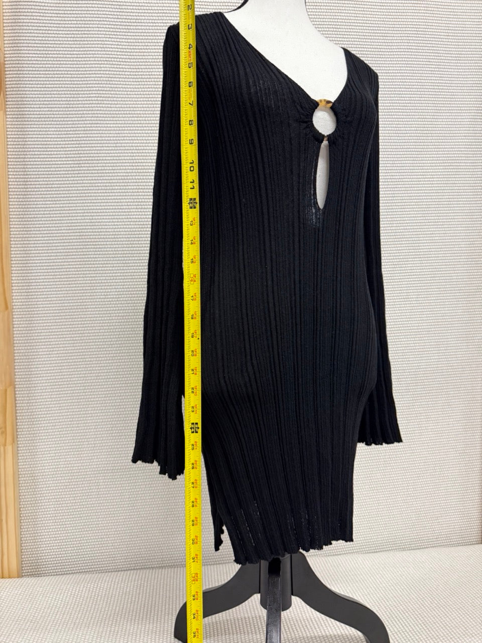 L*Space "Wailea Cover Up" Dress in Black —New with Tags. Resort retail $145.00