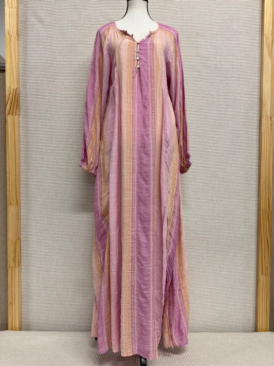 L*Space “Cassia Stripe Maxi Dress” in Wisteria —New with Tags. Resort retail $187.